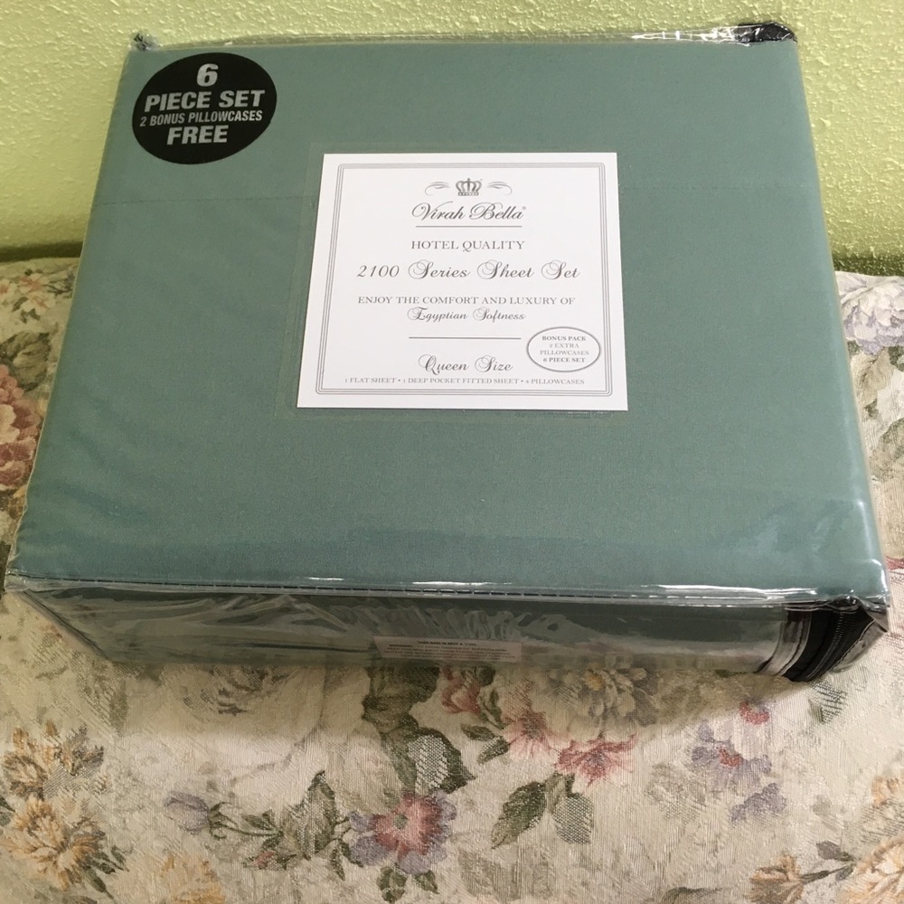 2100 Thread count sheets in 5 sizes super soft